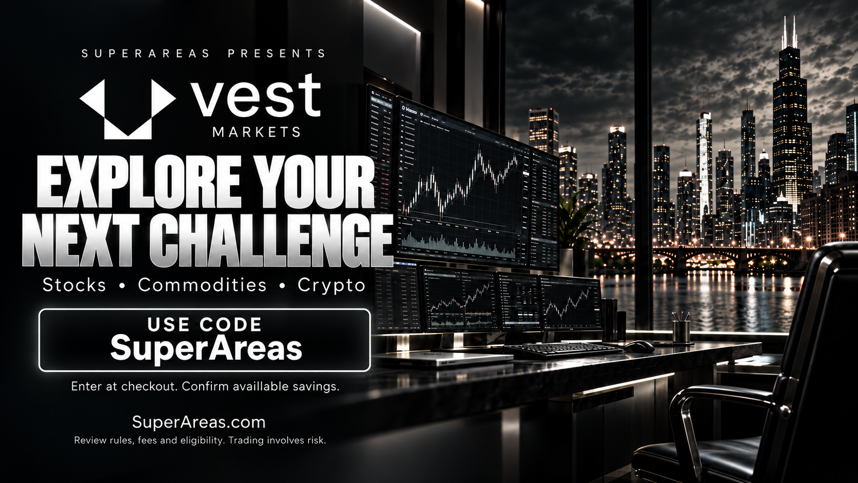Vest Markets. Use code SuperAreas