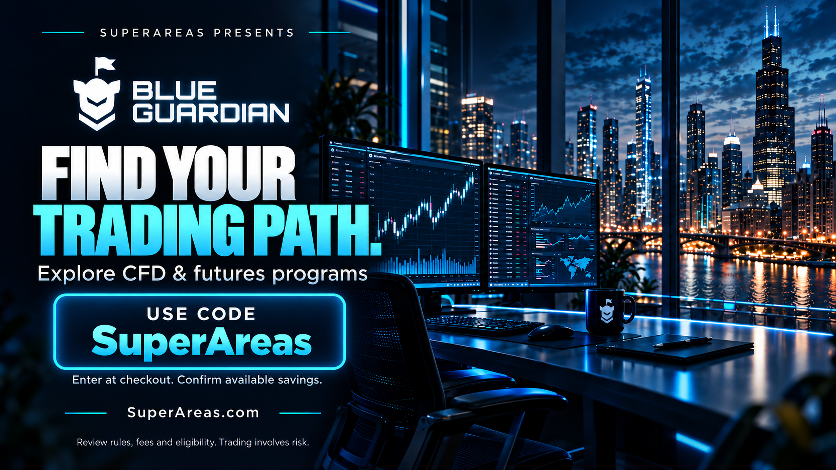 Blue Guardian. Use code SuperAreas